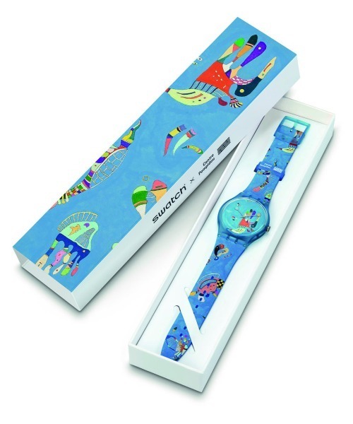 Blue Sky商品です♪ Swatch 腕時計 「SWATCH X CENTRE POMPIDOU」BLUE SKY， BY