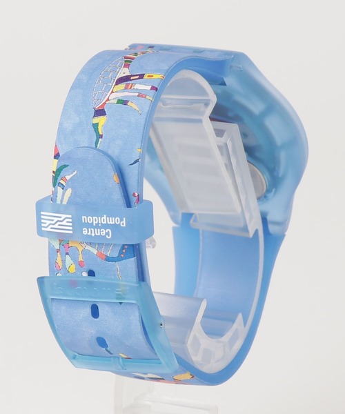 Swatch 腕時計 「SWATCH X CENTRE POMPIDOU」BLUE SKY， BY