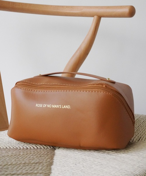 Jelly moo（ジェリームー） ポーチ 「 」 大容量 両面収納 化粧ポーチ