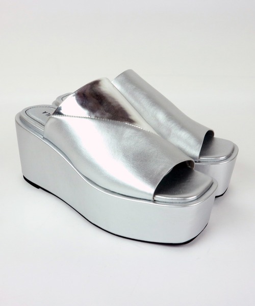 【2025年4月30まで】 AULA AILAサンダル　白　35.5 SHEER MULE — aulaaila