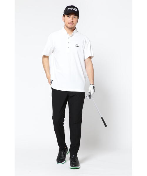 【美品】kolor 21ss ビッグカノコポロ サイズ2 PING ポロシャツ 「PING APPAREL」エコブルー ビックシルエット