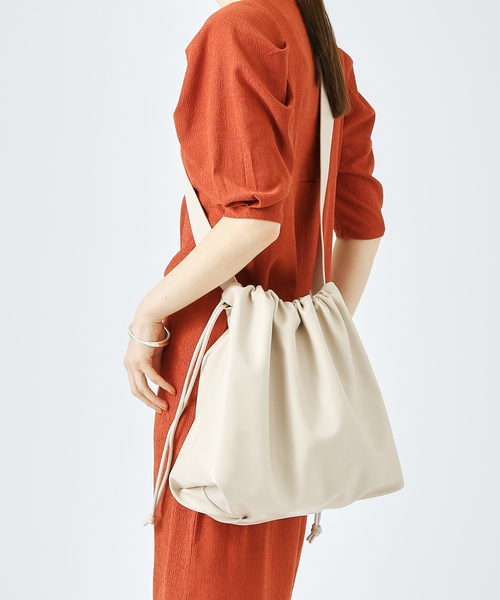 [国内発送]SOEUR★レザーショルダーバッグ soeur ショルダーバッグ バッグ SOEUR/フラップショルダーBAG