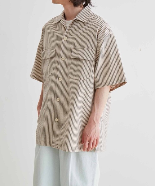 ADAM ET ROPE' シャツ 「FINAL PRICE」「WEB限定」麻混