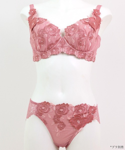 fran de lingerie ショーツ ゴージャス薔薇刺繍の美しさ