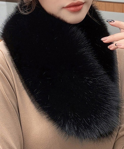 DAY CLOSET ネックウォーマー スヌード 「顔周り華やぎ 首元あったか