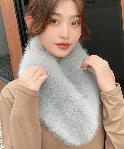 DAY CLOSET ネックウォーマー スヌード 卒業式 「顔周り華やぎ 首元