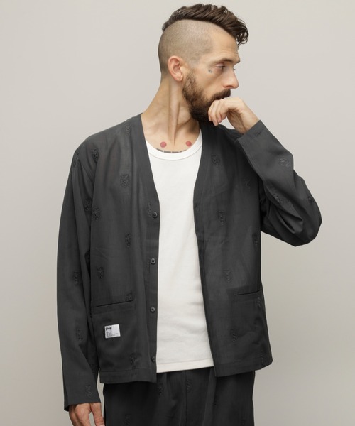 Schott N.Y.C カーディガン Schott/ショット/SLUB CHIFFON