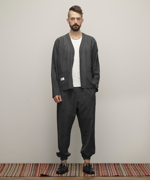 Schott N.Y.C カーディガン Schott/ショット/SLUB CHIFFON CARDIGAN 