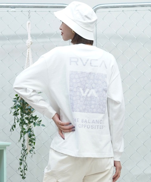 RVCA tシャツ RVCA/ルーカ ロンT 長袖 バックプリント オーバー