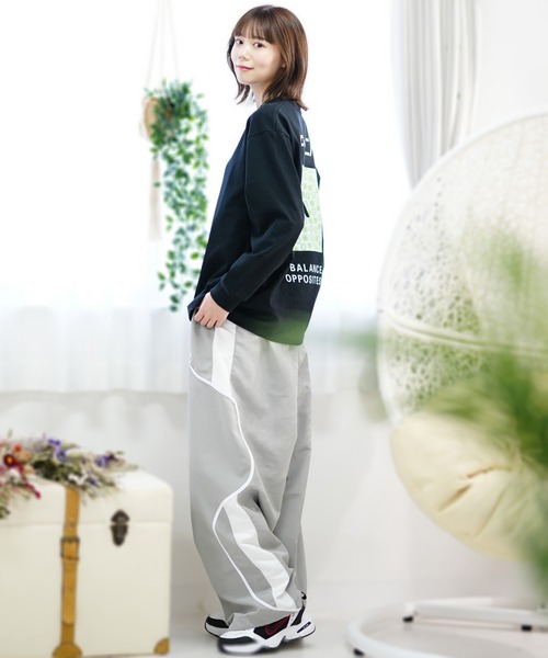 RVCA ルーカ レディース ロンT 長袖Tシャツ オーバーサイズ ロゴ BE043-053 RVCA ルーカ レディース ロンT 長袖Tシャツ オーバーサイズ ロゴ