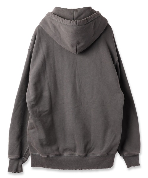 JieDa パーカー PIGMENT J LOGO ZIP UP HOODIE メンズ