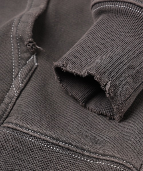 JieDa パーカー PIGMENT J LOGO ZIP UP HOODIE メンズ