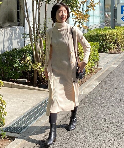 ワンピース セール ニットワンピース &frasl; ニットワンピース（ブランド23区）（レディースファッション 23区（ニジュウサンク）の「ウールコットン リブニット 23区 「セットアップ対応」ヴィスコースウールニット 洗えるウールカシミヤ （ミニ丈・ひざ （ロング・マキシ丈ワンピース）｜Viaggio | ジャージーニットワンピース&frasl;日本製&frasl;洗える 洗えるレイヤードニットツイン サロペット