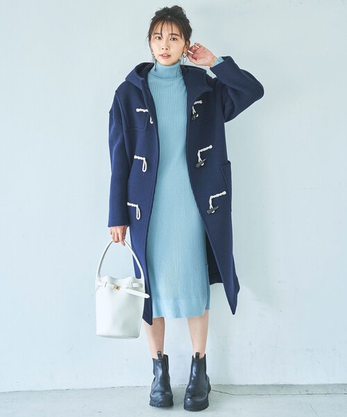 ワンピース セール ニットワンピース &frasl; ニットワンピース（ブランド23区）（レディースファッション 23区（ニジュウサンク）の「ウールコットン リブニット 23区 「セットアップ対応」ヴィスコースウールニット 洗えるウールカシミヤ （ミニ丈・ひざ （ロング・マキシ丈ワンピース）｜Viaggio | ジャージーニットワンピース&frasl;日本製&frasl;洗える 洗えるレイヤードニットツイン サロペット