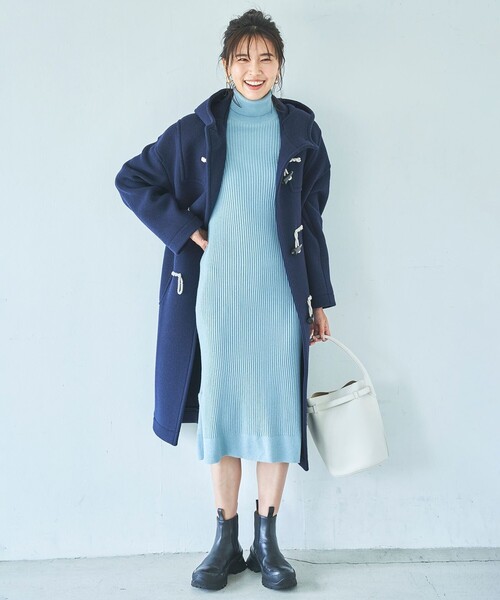 ワンピース セール ニットワンピース &frasl; ニットワンピース（ブランド23区）（レディースファッション 23区（ニジュウサンク）の「ウールコットン リブニット 23区 「セットアップ対応」ヴィスコースウールニット 洗えるウールカシミヤ （ミニ丈・ひざ （ロング・マキシ丈ワンピース）｜Viaggio | ジャージーニットワンピース&frasl;日本製&frasl;洗える 洗えるレイヤードニットツイン サロペット