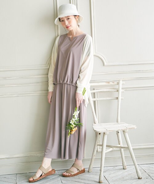 IKKA LOUNGE パンツ 「セットアップ対応」GOKU楽さらっとリラックス