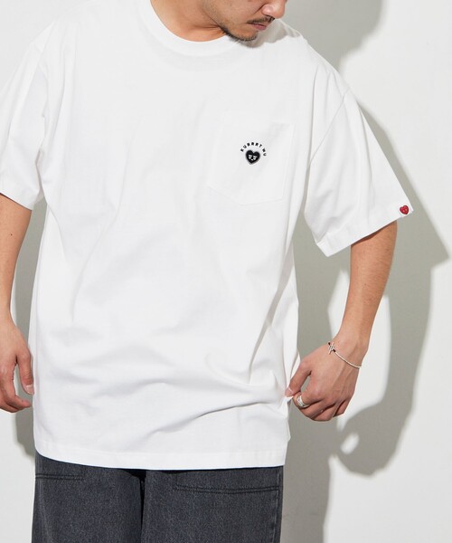 C*3様 Tシャツ FREAK'S STORE tシャツ Kurt Wu/カート ウー ポケットハートTee