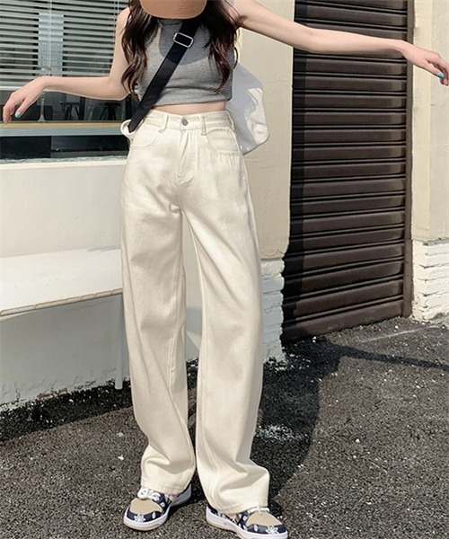 FREE PEOPLE デニム パンツ ボトム ワイド ジーンズ FREE STYLISTS ジーンズ デニム デニムパンツ ハイウエスト