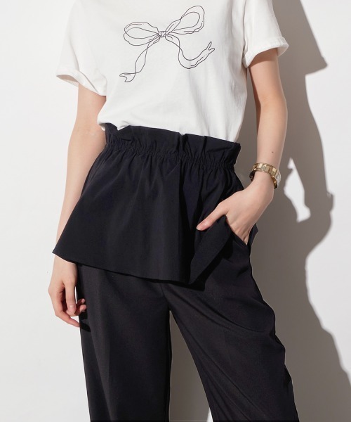 MARK & LONA ペプラムスカート スカート 夏 マルチWAYペプラムベルト巻きスカート : ZOZOTOWN Yahoo