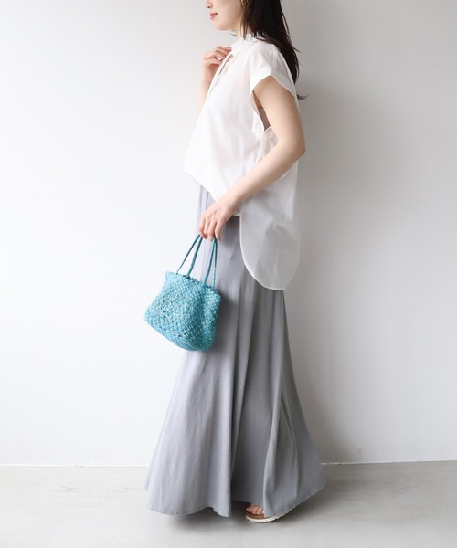 未使用✰MICA＆DEALブラウス MICA&DEAL ブラウス シャツ フリルカラースキッパーブラウス