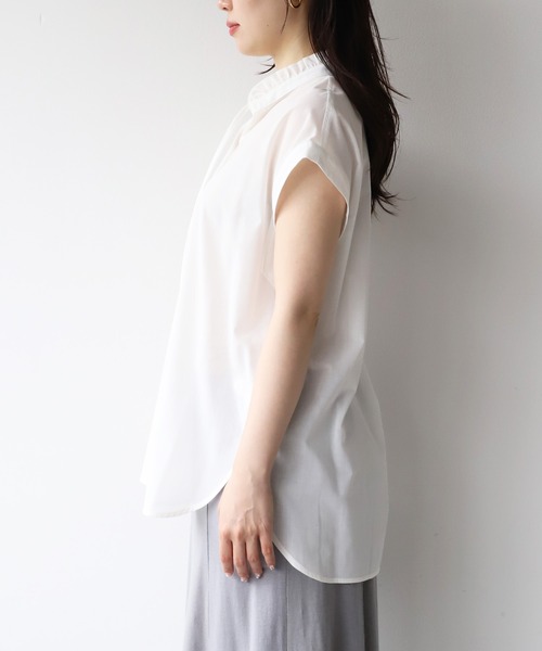 未使用✰MICA＆DEALブラウス MICA＆DEAL｜フリルカラースキッパーブラウス | Rakuten Fashion