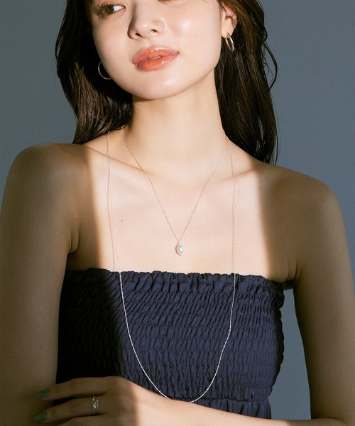 ネックレス 「silver925」ロングチェーンネックレス レディースの画像