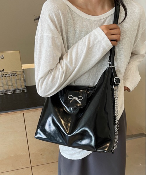 FREE STYLISTS ショルダーバッグ バッグ Y2K リボン ショルダーバッグ