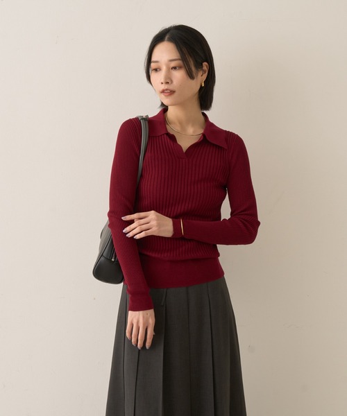 Rouge vif（ルージュ ヴィフ） ニット セーター 「新色追加」シルク混