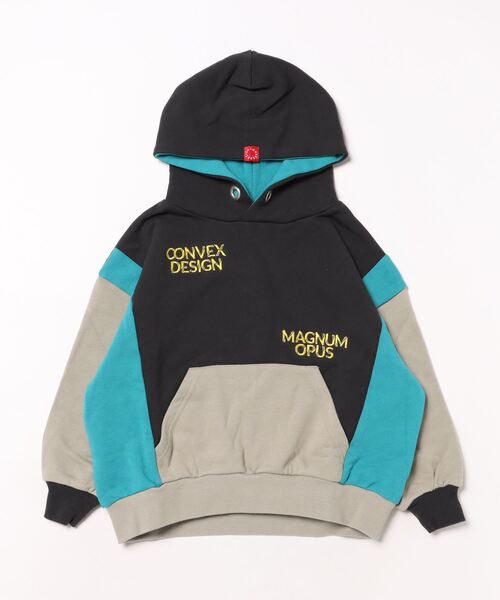 CONVEX（コンベックス） パーカー バイカラー / BIGパーカー キッズ