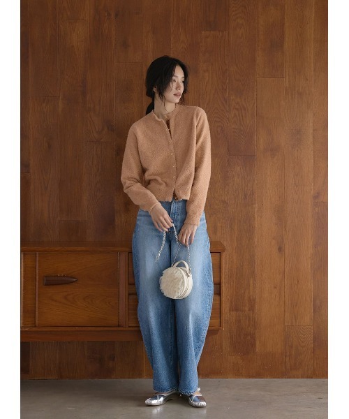 COEL（コエル） カーディガン ラメニットカーディガン レディース