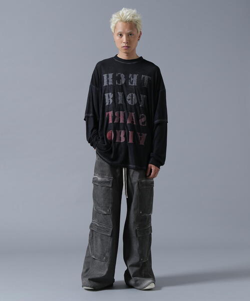 tシャツ DankeSchon/ダンケシェーン/OPAL FAKE LAYER LST レディース メンズ L.H.P tシャツ DankeSchon/ダンケシェーン/OPAL FAKE LAYER LST