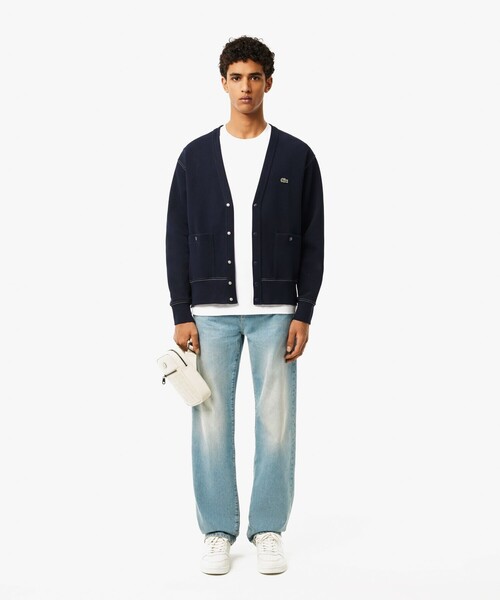 LACOSTE × JOURNAL STANDARD / 鹿の子 カーディガン LACOSTE × JOURNAL STANDARD / 別注 鹿の子 Vネックカーディガン