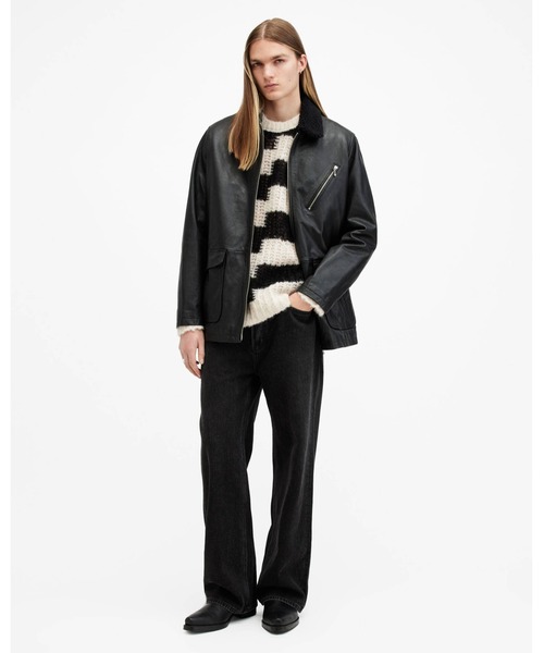 ALLSAINTS（オールセインツ） セーター ニット PIP STRIPED OVERSIZED
