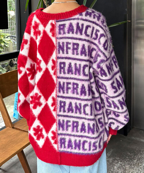 HELLO.SANFRANCISCO ニット セーター 「HELLO.SANFRANCISCO