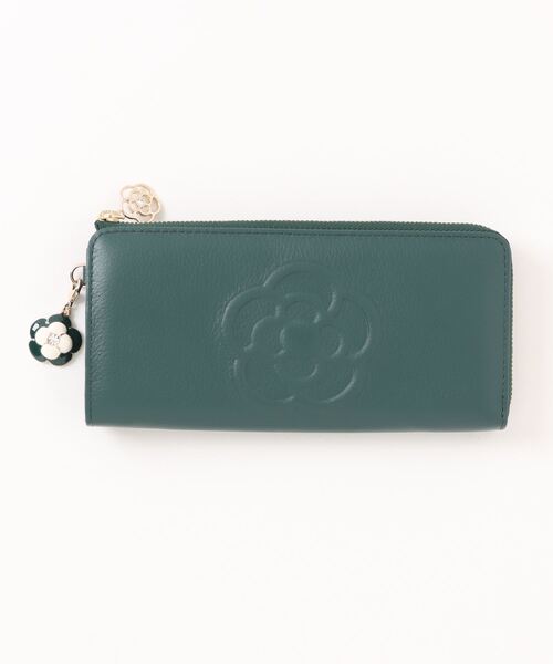 CLATHAS 財布 ワッフル ソフトスムースカメリア 長財布L
