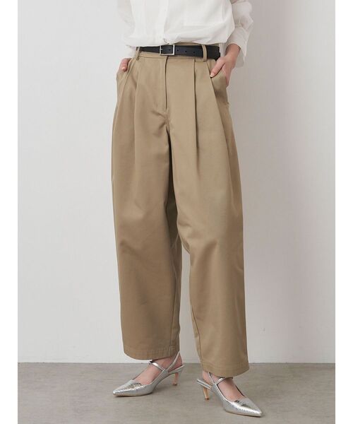 パンツ elena Elena Velez コットンパンツ | グレー | FARFETCH JP