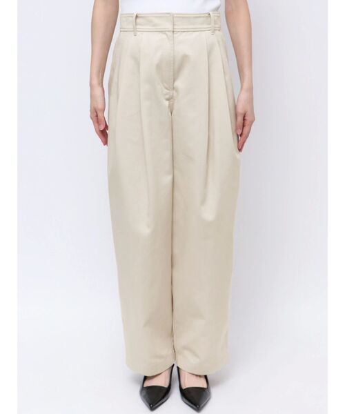 ELENDEEK エレンディク フロントスリットバレルパンツ　01 セール】チノバレルパンツ（その他パンツ）｜ELENDEEK（エレン