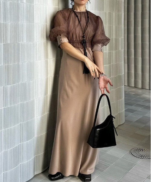 Ameri（アメリ） ドレス DOT TULLE SET FLARE DRESS : ZOZOTOWN Yahoo
