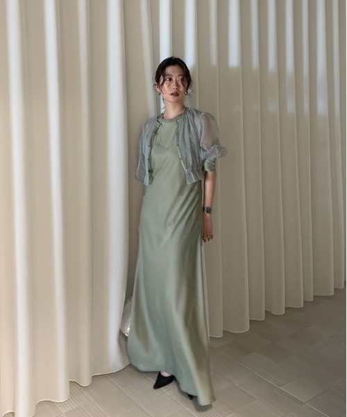 Ameri（アメリ） ドレス DOT TULLE SET FLARE DRESS : ZOZOTOWN Yahoo