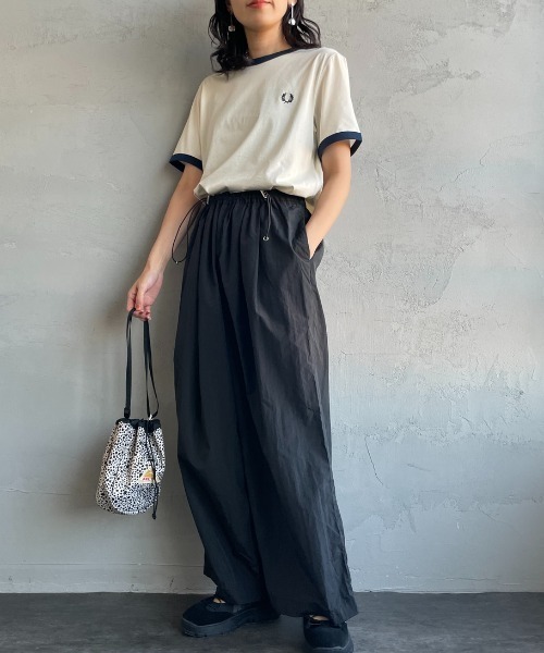 フレッドペリー カットソー Tシャツ プリーツスカート
