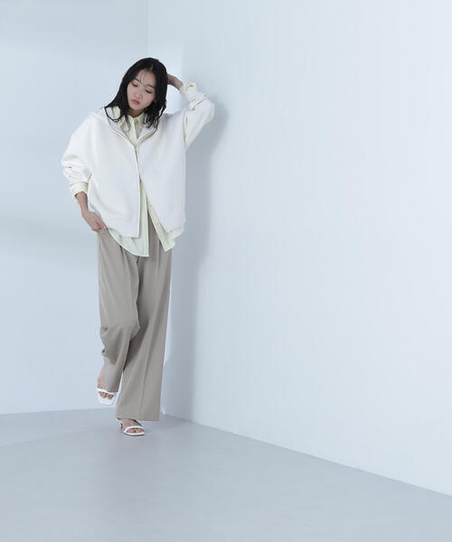 【新品！】フォルムダンボールパーカー NATURAL BEAUTY BASIC パーカー ダンボールフォルムジップ