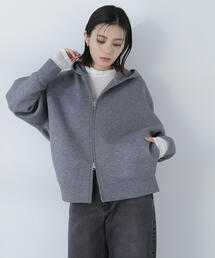 NATURAL BEAUTY BASICダンボールシリーズ フーディーフォルム ダンボールフォルムジップフーディー | NATURAL BEAUTY BASIC