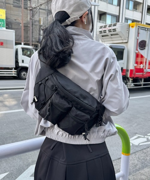 SOLLON.（ソルロン） ウエストポーチ ウエストバッグ ダブルポケット