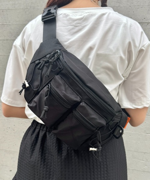 SOLLON.（ソルロン） ウエストポーチ ウエストバッグ ダブルポケット