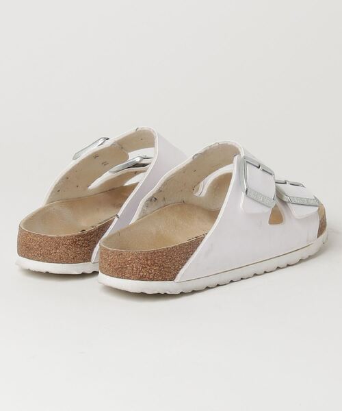 BIRKENSTOCK ホワイト サンダル 37 BIRKENSTOCK 「BIRKENSTOCK」 フラットサンダル 37 ホワイト