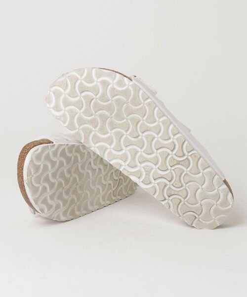 BIRKENSTOCK ホワイト サンダル 37 BIRKENSTOCK 「BIRKENSTOCK」 フラットサンダル 37 ホワイト