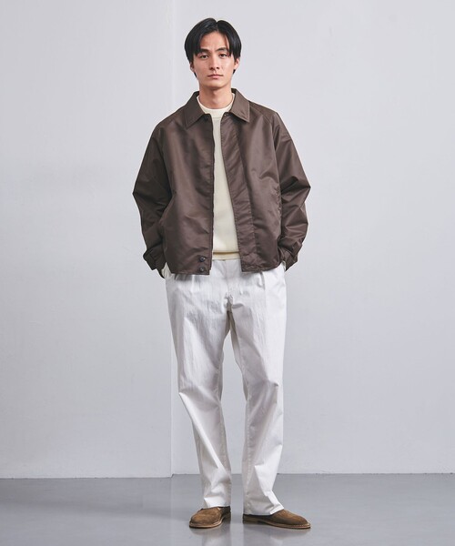 UNITED ARROWS ブルゾン アウター ナイロン ハリントンブルゾン -撥水 