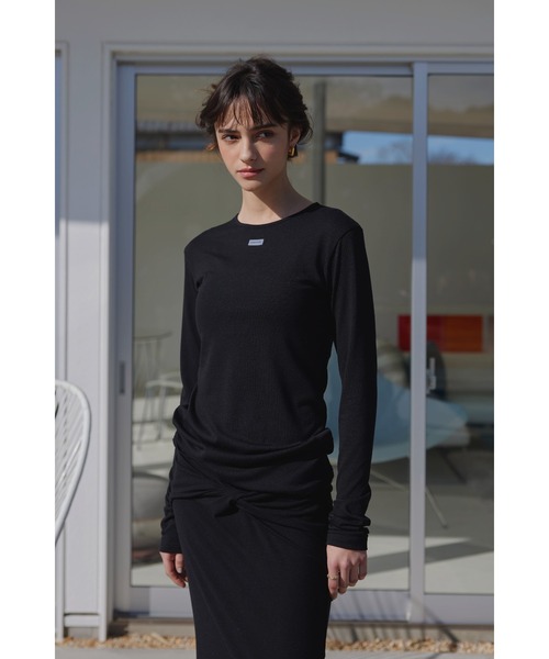 ALEXIA STAM - alexiastam ロングTシャツ ALEXIA STAM tシャツ Wellness Crew Neck Long Sleeve Tee