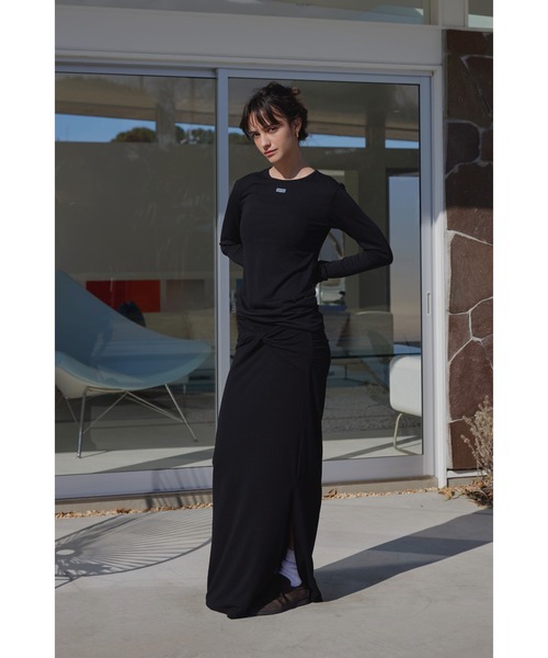 トップス Wellness Crew Neck Long Sleeve Tee ALEXIA STAM tシャツ Wellness Crew Neck Long Sleeve Tee