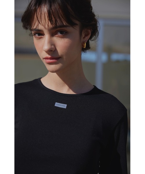 トップス Wellness Crew Neck Long Sleeve Tee ALEXIA STAM tシャツ Wellness Crew Neck Long Sleeve Tee